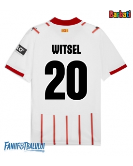 Girona Axel Witsel #20 Tricou Fotbal Replică 2025-26 Barbati Acasa